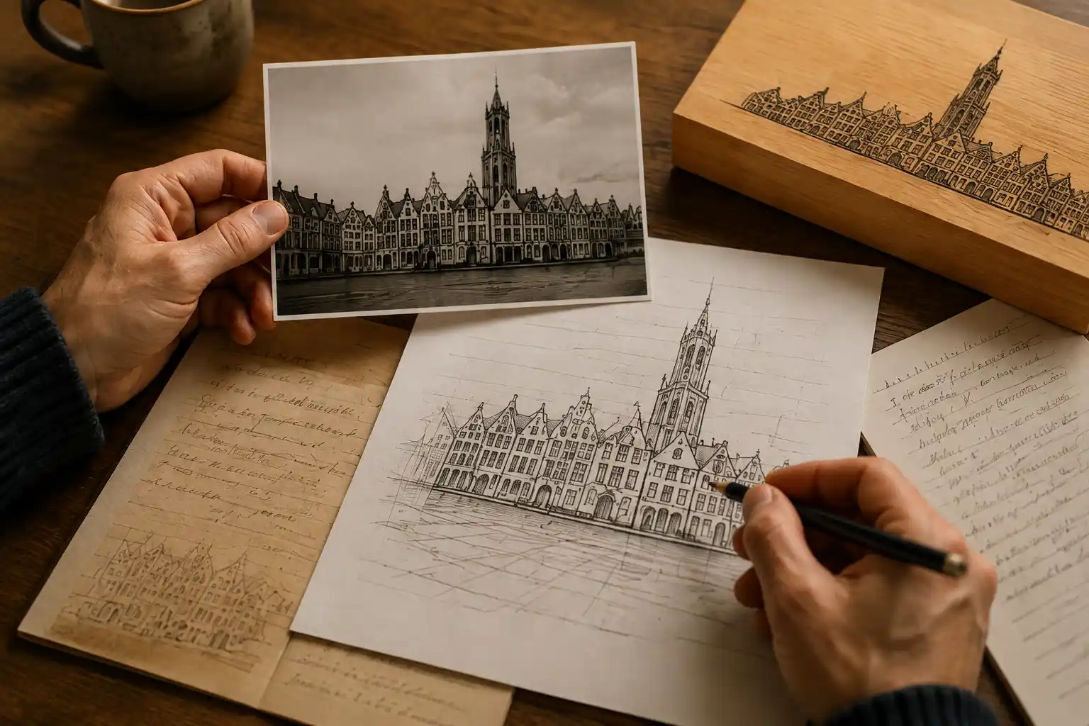 Hoe het werkt sfeerbeeld